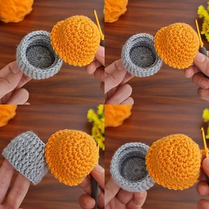 Crochet Pincushion 😇 Crochet can be a small but valuable gift / Tığ işi küçük iğnelik. #crochet #knitting | Crochet knitting love