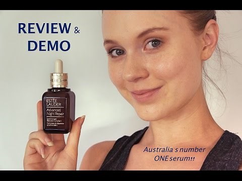 Estee Lauder- Advanced Night Repair Serum REVIEW & DEMO!!
