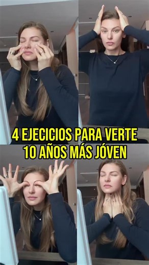 Marina Marushova, 44 años, yoga facial, postura, kinesiotaping. on Instagram: "LA OPORTUNIDAD ESTÁ LLEGANDO A SU FIN‼️ Mañana se cierran las plazas para el curso de osteo, aún estáis a tiempo de unirnos y comenzar con las chicas! Escribe “OSTEO” y te envío la información ya mismo!⬇️ Ahora si chicas, vamos con los ejercicios: 🔹 Ejercicio 1 Cogemos la zona cigomática, al lado de los pómulos, y realizamos movimientos circulares lentosz 10 veces en el sentido de las agujas del reloj y 10 veces en s