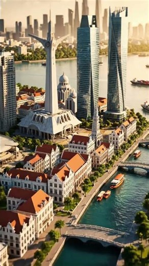 The Growing Cities of Indonesia – From Maps to Living Miniature Worlds