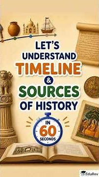 Timeline and Sources of History || Class 6 || NCERT Social Science
