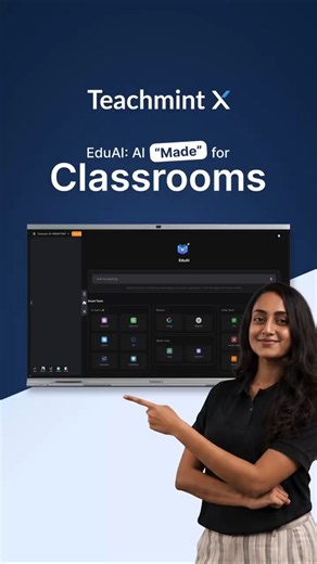 Digital Board for Teaching with EduAI | AI That Understands Classrooms | Teachmint X