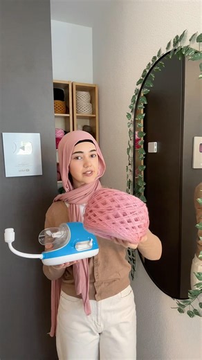 handknitting bag using the knitting icrod machine from caydo #knitting #crochet