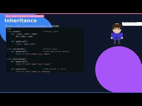 Python Basics Ch.8 - Object Oriented Programming | Python Tutorial for Beginners