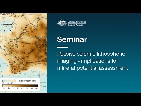 Passive seismic lithospheric imaging – implications for mineral potential assessment