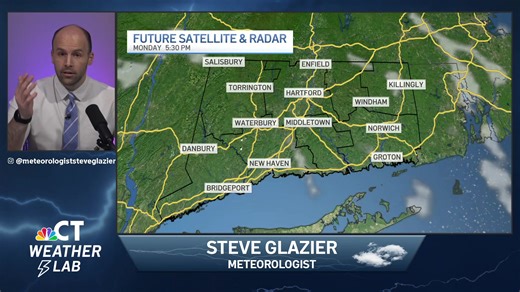 As temperatures near 50 degrees today, it will be followed by a return of snow tomorrow. StormTracker Meteorologist Steve Glazier provides the latest forecast. | NBC Connecticut
