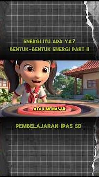 “Sumber Energi dan Bentuk Energi yang Dihasilkan ⚙️ | #shortsedukasi #energy #kreasiguru #guru