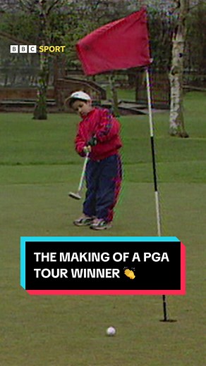 Always destined for greatness ⛳️ Footage of a young Aaron Rai dominating junior golf before becoming the first Englishman in 107 years to win the PGA Championship 🏆 #Golf #GolfTok #PGA #AaronRai