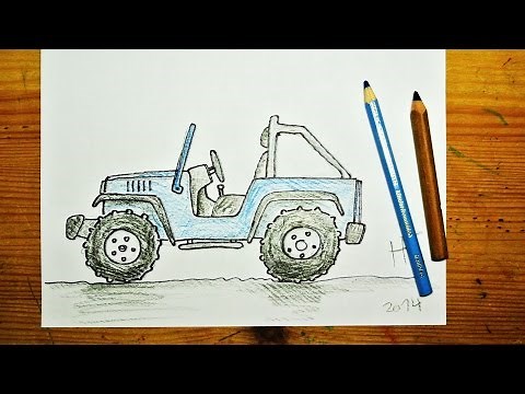 How to Draw a Jeep Wrangler