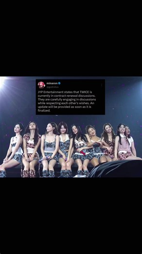 i will be happy with the decisions they'll be making. i know i'm not in the right place to make decisions for each of the them, and as a fan but, some part of me still hope that they still renewed their contracts together. i still wanna see my 9 girls in the same team, with same members, not with missing members. please stay with each other my 9wice 😭🤲🤞🙏 #twice