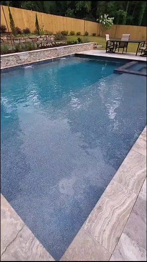 Artistic Pools | Rectangle Inground Swimming Pool Installation in Marietta Georgia