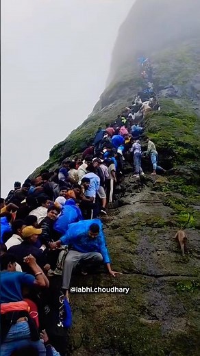 One of India’s Most Thrilling Treks!🏔️🔥 Harihar Fort — where every step feels like an adventure