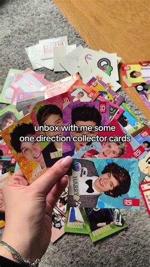 Unboxing One Direction Collector Cards