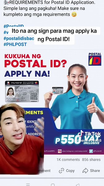 Mga Hakbang para sa Postal ID Application sa PHLPost
