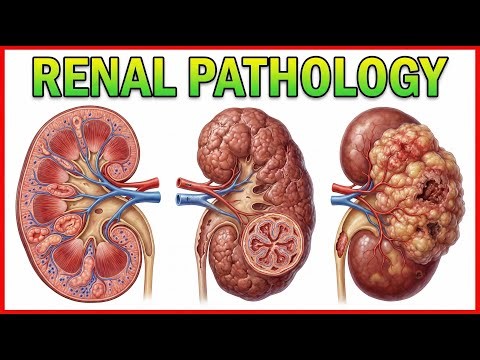 Renal Pathology 🩺⚡ | Tubulointerstitial Diseases, Renal Failure & Tumors | High-Yield Pathology