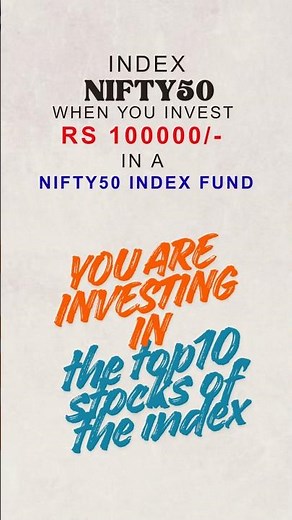 Invest in Nifty50 = Invest in India’s Top 10 Companies 💥