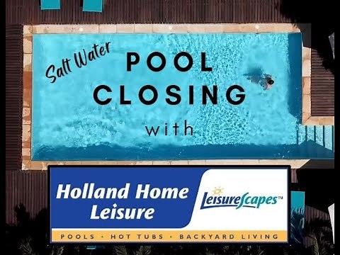 Pool Closing Video for Salt Water Pools