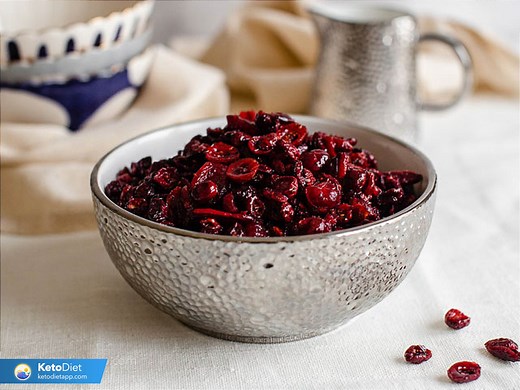 Homemade Sugar-Free Dried Cranberries | KetoDiet Blog