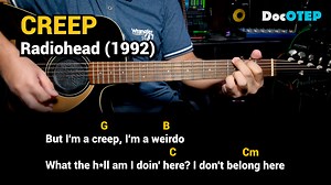 Creep - Radiohead (Easy Guitar Chords Tutorial with Lyrics) | Doc OTEP Studio