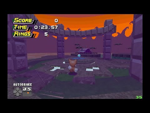 SRB2 v2.2 - All chaos emeralds locations in Mystic Realm v6 (Hallowen Demo) (full paths as Tails)