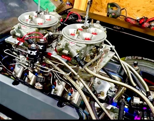 All systems are good and we are ready for launch! Special thanks to Michael Washington (Caillou Race Cars) for plumbing my nitrous and getting me wired up and Donovan Earp for making sure I’m right and safe!! | Stevie Croom