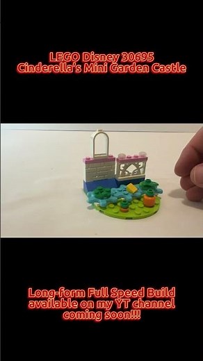 LEGO Disney 30695 - Cinderella’s Mini Garden Castle