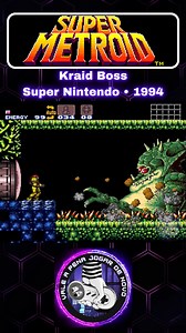 Super Metroid Kraid Boss • 1994 Super Nintendo #supermetroid #supernintendo #metroid #retro #retrogaming | Vale a Pena Jogar de Novo