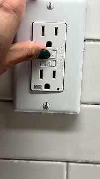 Electric outlet reset