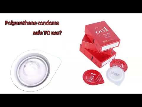 Non-toxic HypoallergenicThinnest Polyurethane Condom