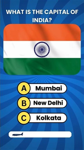 General Knowledge Quiz | What is the capital of India #shorts #generalknowledge #quiz