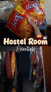 Tips for Hostel-Must have essentials for Hostel