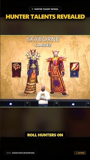 WoW Forever NEW HUNTER TALENTS REVEALED! (Dead Zone Removed & Pet Scaling!) 🏹🐾 #shorts