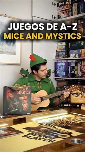 Hoy tocó Mice & Mystics 🐭🧀 Ratones con espada, magia y un castillo lleno de peligros 🔮⚔️ Una historia hermosa que se juega en cada turno ❤️ ¿Lo conocías? 👇 | Deer Player