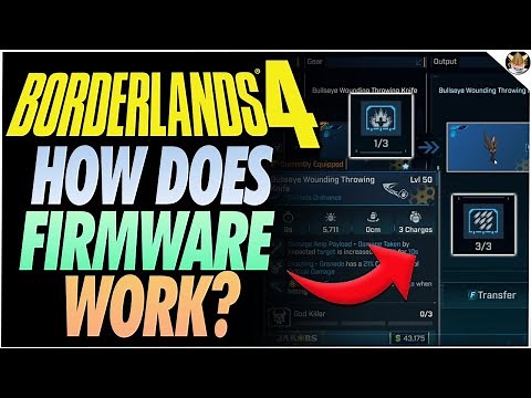Full Breakdown of How Firmware Works in Borderlands 4 ~MIN MAX YOUR ULTIMATE BUILD!~