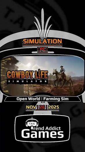 • Cowboy Life Simulator • Simulation | Open World | Farming Sim / PC