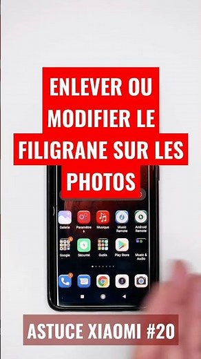 XIAOMI: Remove or Change Watermark on Photos #shorts