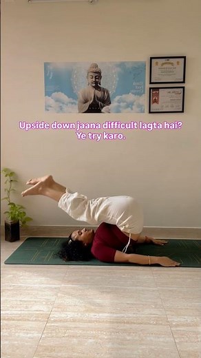 Struggling with Inversions? Try This Simple Flow #inversion #yogaflow