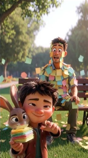 Sticky Note Surprise” 😂 #marvel #terrifyingtales #horrormystery