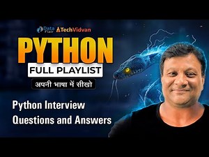 Frequently Asked Python Interview Questions and Answers For College Placements Part - 1 [Hindi]