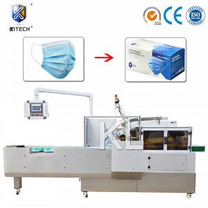 [Hot Item] Automatic Face Mask Cartoning Wrapping Flow Packaging Packing Filling Sealing Machine Kitech