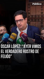 96K views · 4.3K reactions | Óscar López, ministro para la Transformación Digital y de la Función Pública: "Feijóo es el político más sucio que ha habido en España y está haciendo una campaña desaforada basada en el insulto permanente" | Público | Facebook