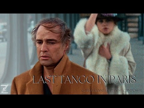 LAST TANGO IN PARIS - Beautiful Romantic and Tragic Movie Scenes
