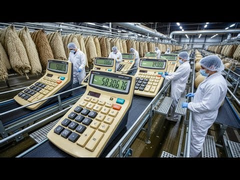 How Calculators Are Made: From Silicon to Store Shelf (Factory Tour)