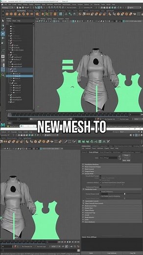 Character Modeling tips: LowPoly process. #mayatutorial