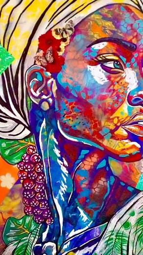 17 reactions | Color, culture, and spirit collide in Bahamian artist...