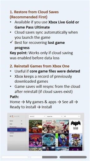 Recover Lost Xbox One Game Files | Fast & Effective Methods #xbox #recovery