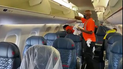See for Yourself: How Airplanes Are Cleaned Today (Published 2020)