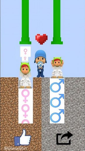 Bride Nina vs. Muscular Bride Nina, who will win?!