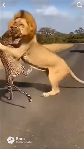 Lion vs Cheetah: When Power Meets Speed ⚡