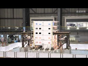 Ｅディフェンスで建物強度の余力実験